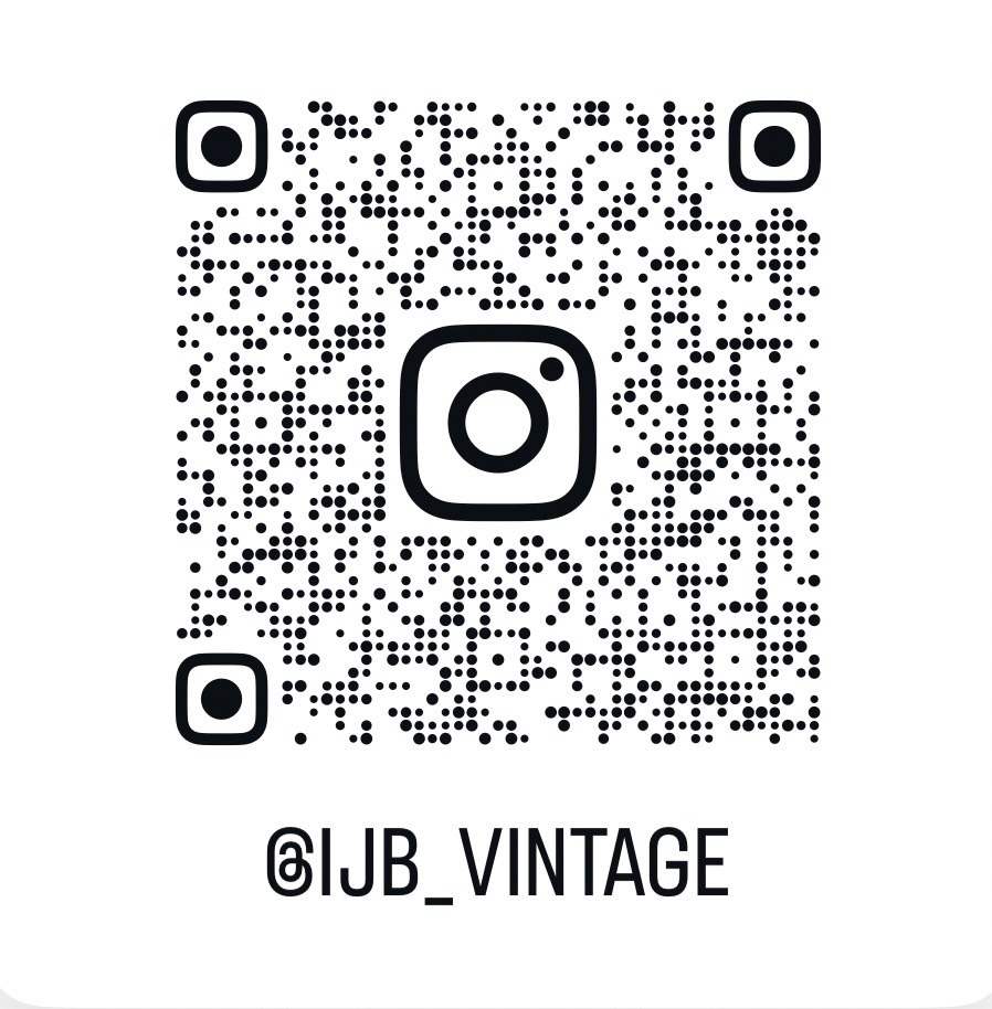 IJB Vintage Instagram のQRコード